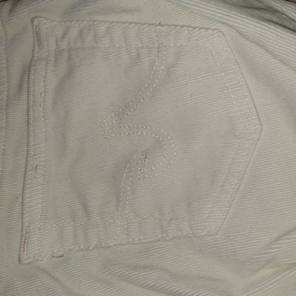 AG Adriano Goldschmied White Corduroy stretch Jeans - Picture 8 of 8